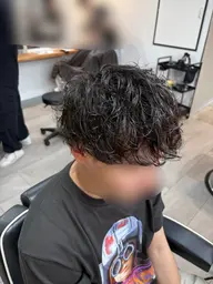 ✨️男性限定!✨️カット✂️+シャドウパーマご希望のお客様🍀🫧