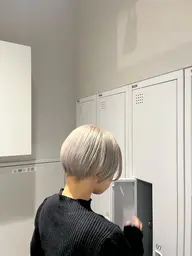 🤍ブリーチなしWカラー＋BYKARTEトリートメント🤍