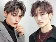 Men's似合わせカット＋カラー＋Men's眉毛カット