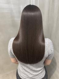 【ダメージレス縮毛×髪質改善✨】カット+美髪縮毛矯正+髪質改善リンゴ幹トリートメント🍎(7STEP)