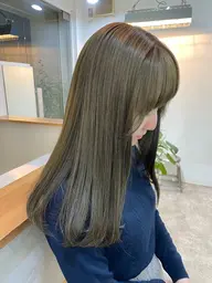 ブリーチなしダブルカラー