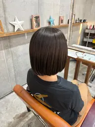 骨格似合わせカット+ワンカラー🍋 お白髪染め🉑