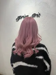 ☁️カット+ケアブリーチ+カラー+超音波トリートメント☁️