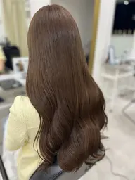 🌸ミニモ学割🌸【ブリーチなし】ダブルカラー+セラミド2stepトリートメント+前髪カット✂️