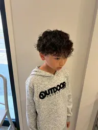 キッズカット+パーマ