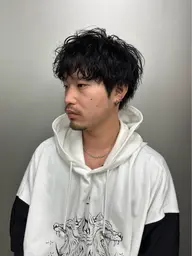 【MENS限定】カット✂️+シャドウパーマ