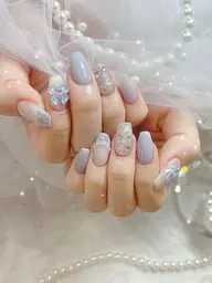 【1番人気✨】オフ無料♡持ち込みデザインMコース🎀