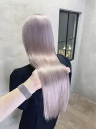 ✨🧡ご新規様限定ケアクーポン🧡✨傷ませないケアブリーチ+カラー+髪質改善トリートメント