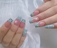当店一番人気💗自爪持ち込みデザイン