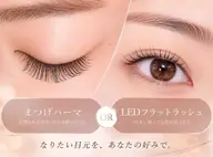 【迷ったらこれ】まつげパーマor LEDフラットラッシュ(80本) ¥4980