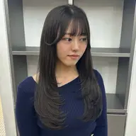 💟顔周りも可愛く💟《ダブルカラー➕前髪➕サイドバングカット》ブリーチorブリーチなしWカラー