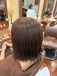 ✨ブリーチなしで叶える透明感【カット】+【ブリーチなしダブルカラー】