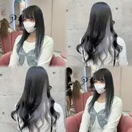 🎀💕インナーカラーエクステ🎀💕ヘソ下ロング20枚
