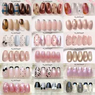【オフ無料】選べる定額♦華やかアートネイル💅映え間違いなし💗　オフあり/マグネット/ミラー/フレンチ/パラジェル別途