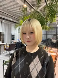 【🚺20代女性限定🚺】🌷ボブカット✂︎+カラー🌷冬カラー☃❄可愛いのお手伝いさせて下さい✨