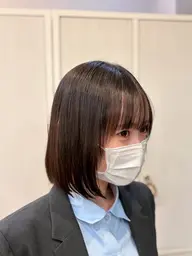 【 前髪or顔周り 縮毛矯正➕前髪カット】 前髪がうねって毎朝ストレスな方にオススメです❗️