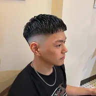 メンズカット+アイロンパーマ