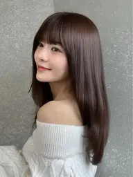🫧 透明感ダブルカラーで理想の髪色へ 🫧 透明感ダブルカラー+TR付き🩵