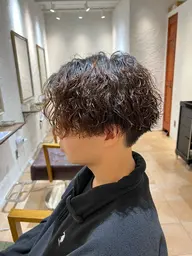 🐺⚡️【men's限定】カット+波巻き&ツイスト&スパイラルパーマ⚡️🐺