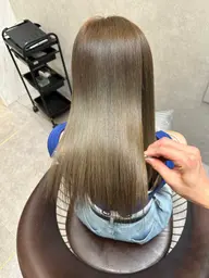 【💉一生忘れられない質感！？】ブリーチ毛でもダメージを感じさせない艶髪🫧¥63,000→¥31,500 韓国/艶髪