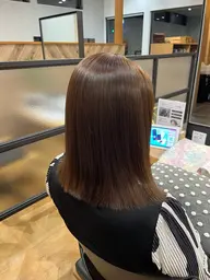 カラー + 前髪カット