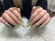 チップスカルプワンカラー➕ビジューストーン2つプレゼント🎁