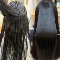 憧れのさらさらストレートヘアに✨髪質改善縮毛矯正+トリートメント✨