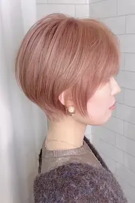 【ダブルカラー☆】ダメージしにくいケアブリーチ+透明感カラー+カット