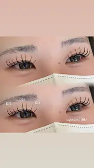 《🎀期間限定🎀》アップワード✦*。フラットラッシュ〜160本まで【オフ別途】