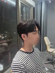 韓国メンズカット&縮毛矯正