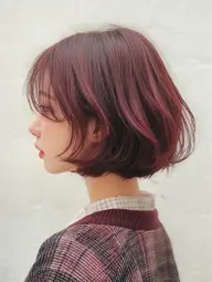 ‼️練習モデル‼️🌟ショート(あごライン)ワンカラーしたい方おすすめ🩵注意事項を必ずお読みください♪
