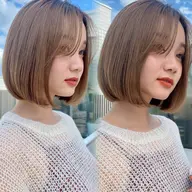 🌿リピーター様限定🌿《ダメージケアカラー透明感抜群N.カラー》➕1stepトリートメント➕韓国風コテ巻き仕上げ💖