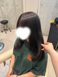 艶カラー🩷艶出トリートメント🩷骨格補正カット🎀