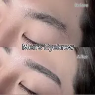 メンズ美眉アイブロウ(ワックス、間引き)