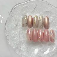 🉐【オフ有】当店定額✨️ワンカラー➕αの可愛さで今っぽネイル🙌豊富なマグネットカラー、お色変更可能です👍