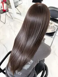 【平日限定メニュー】艶出し縮毛矯正✨➕ワンカラー🩵