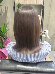 カット+オーガニックカラー+内部補修3STEPトリートメント