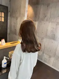 天使の艶カラー➕手触り改善トリートメント