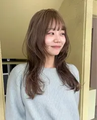【ご新規様限定】カット・カラー・トリートメント/レイヤー/顔まわりカット/韓国/暖色/ミニモ学割/髪質改善
