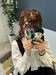 推し活やイベント事に🩵【ヘアアレンジ】🩵