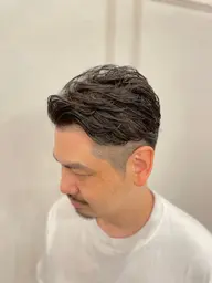 ヘッドスパ＋ミストシェービング【眉毛アイブロウ＋ピーリング込み】　カットなしコース