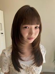 【🤍ྀི透明感up】似合わせカット+ブリーチなしダブルカラー