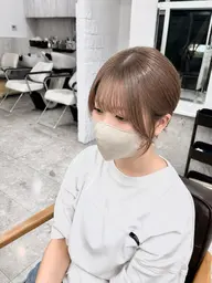 🧡期間限定🧡前髪・顔周りカット➕カラー➕3STEPトリートメント