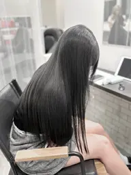 【艶】髪質改善ワンカラー🍇+トリートメント🫧