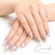 ジェルネイル🩷店長仕上🩷🩵大人気✧マグネット🩵💅HAND💅
