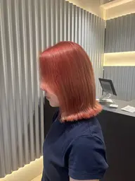 💞👼🏻大人気💞👼🏻似合わせカット＋透明感ダブルカラー（ブリーチ込み）＋トリートメント🍒艶カラー
