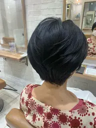白髪染め(グレイカラー)➕トリートメント🩶
