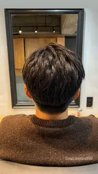 メンズカット&シャンプーブロー🫧