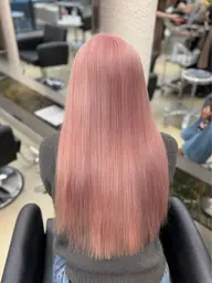《ミニモ限定》ピンクカラー🎀 通常13500円→8000円✨ トリートメント無料🫧