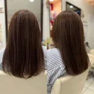 【人気No🥇】​〜​〖ALLカット✂︎＆透明感×ツヤ感🆙ケアカラー🌈〗​〜​